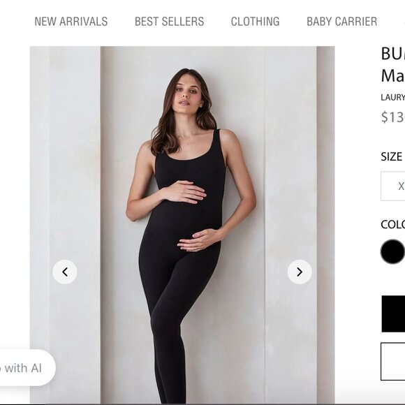 Bumpsuit The Lucy Maternity Unitard - Picture 1 of 2
